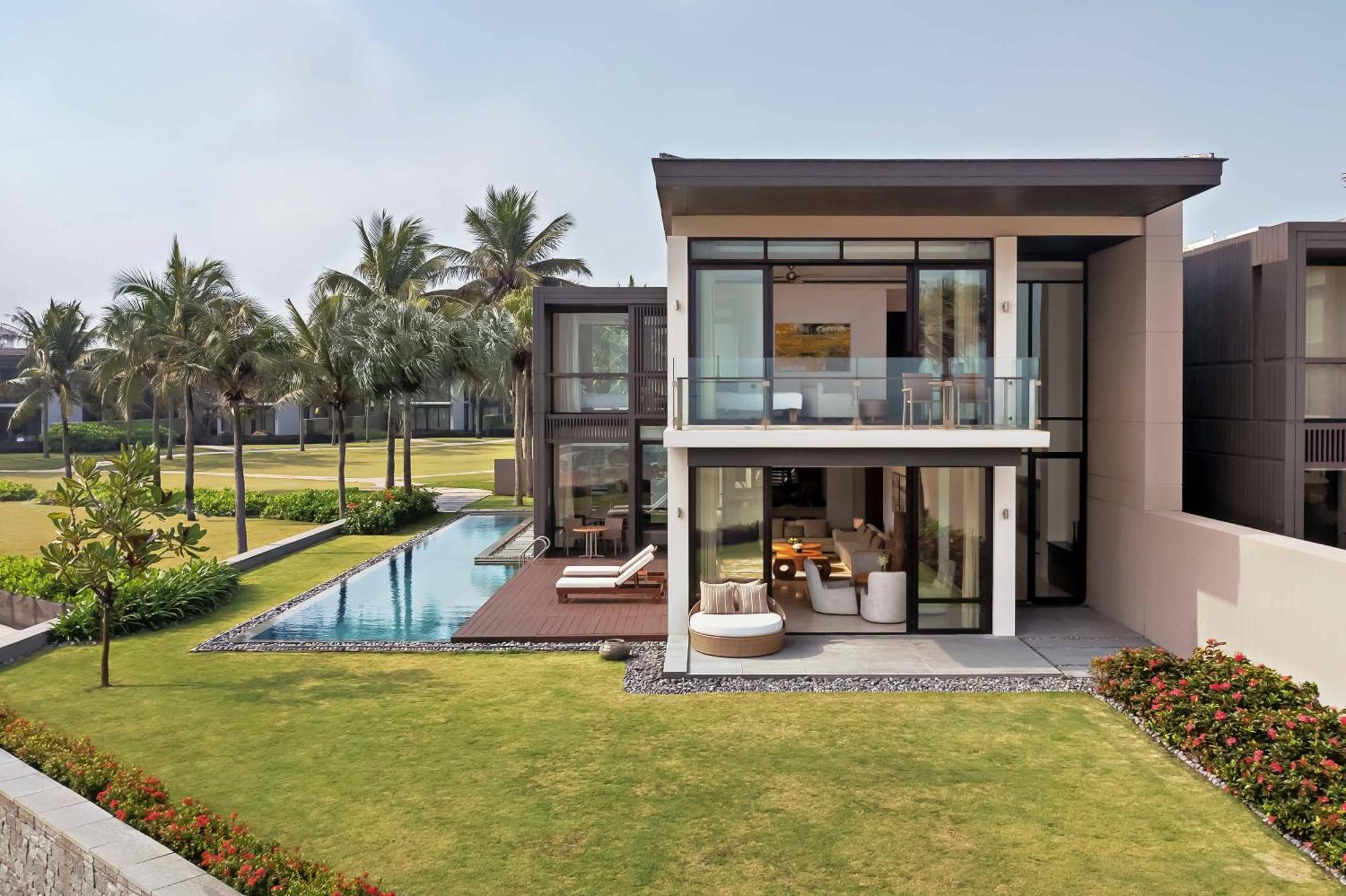 حياة ريجنسي دانينج ريزورت آند سبا دا نانغ المظهر الخارجي الصورة A villa at Vinpearl Hotel Nha Trang