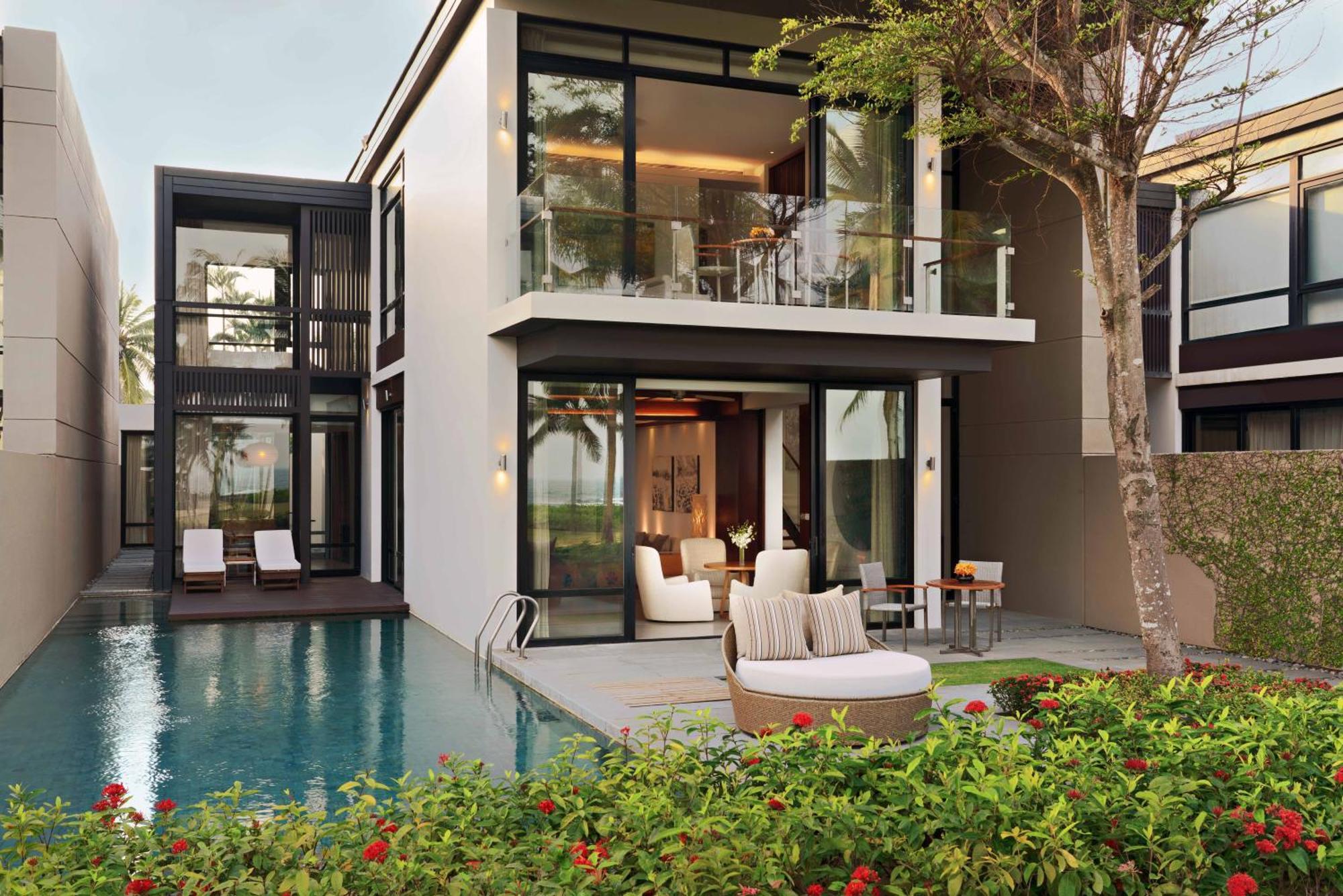 حياة ريجنسي دانينج ريزورت آند سبا دا نانغ المظهر الخارجي الصورة A pool villa at the hotel